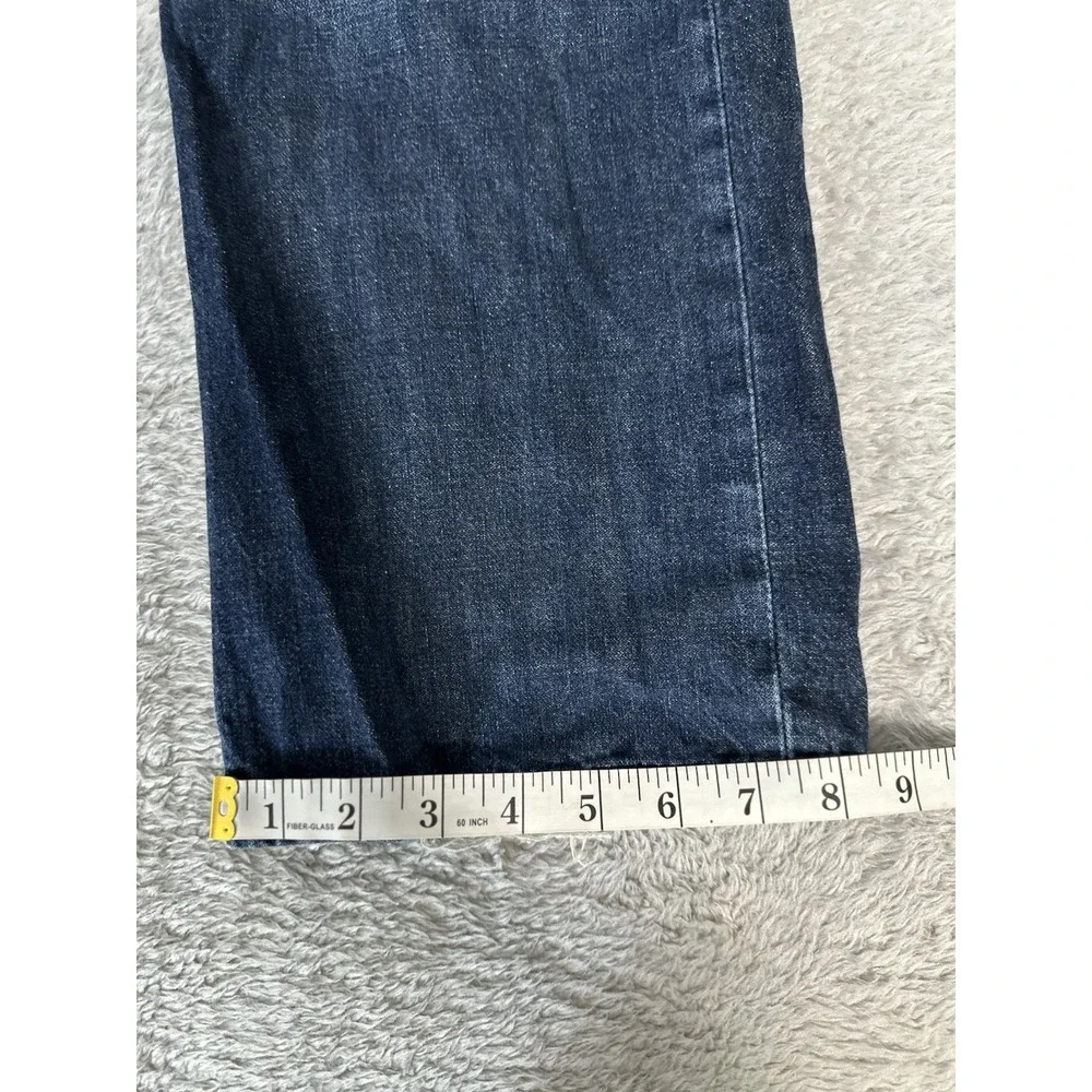 Levi's‎ 514 Mens Slim Straight Denim Blue Jeans Pants Size 36x30 Distressed
